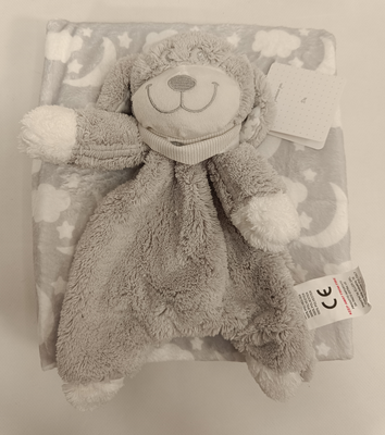 BLANKET+TOY NEWBORN KSM201 Tellini S.r.l. Wholesale Clothing